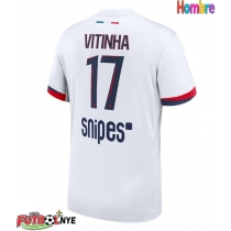 Camiseta Paris Saint-Germain Vitinha #17 Visitante Equipación 2025-26 manga corta